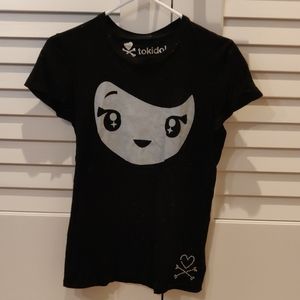 Tokidoki Ciao Ciao and Adios Black T-shirt Medium